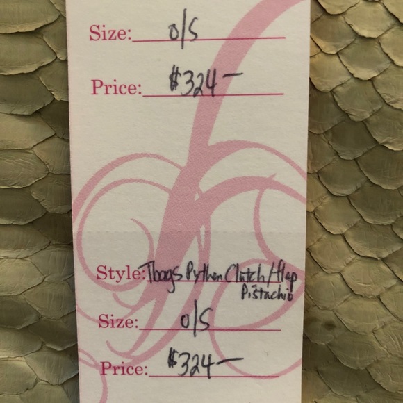 TBags Python Clutch Purse Bag - Picture 3 of 6